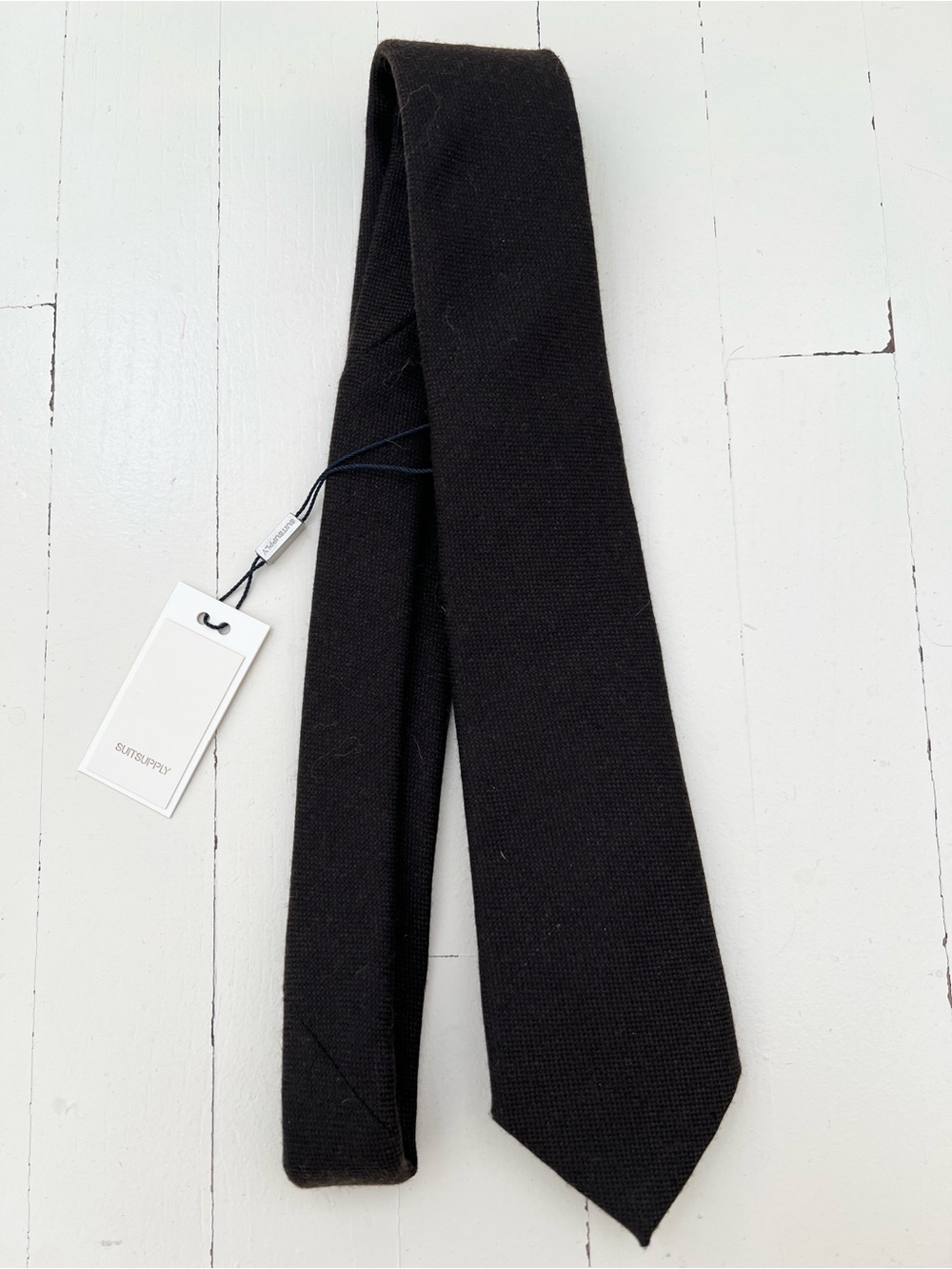 NWT Suitsupply Chocolate Brown Tie